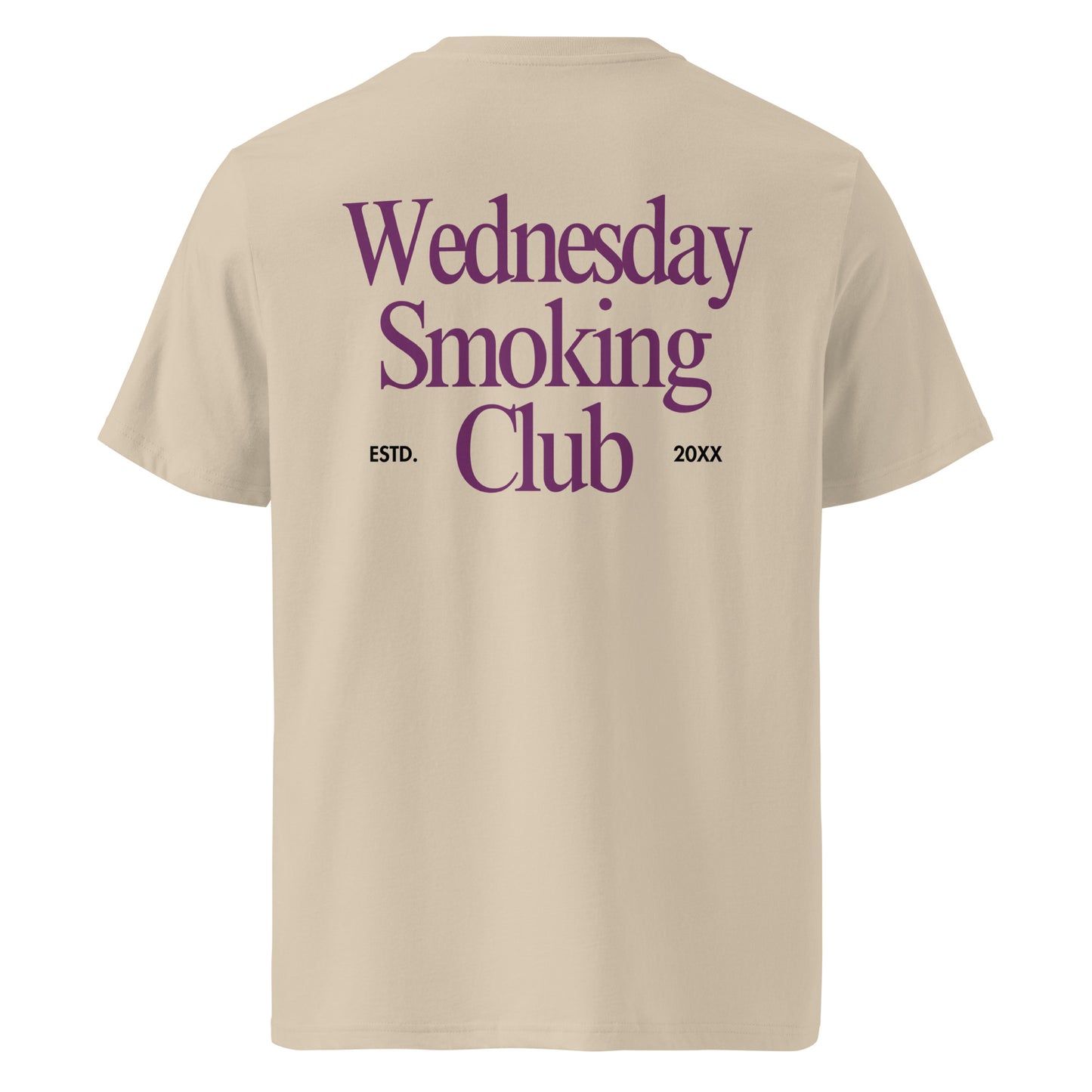 Wednesday Smoking Club Tee – Desert Dust