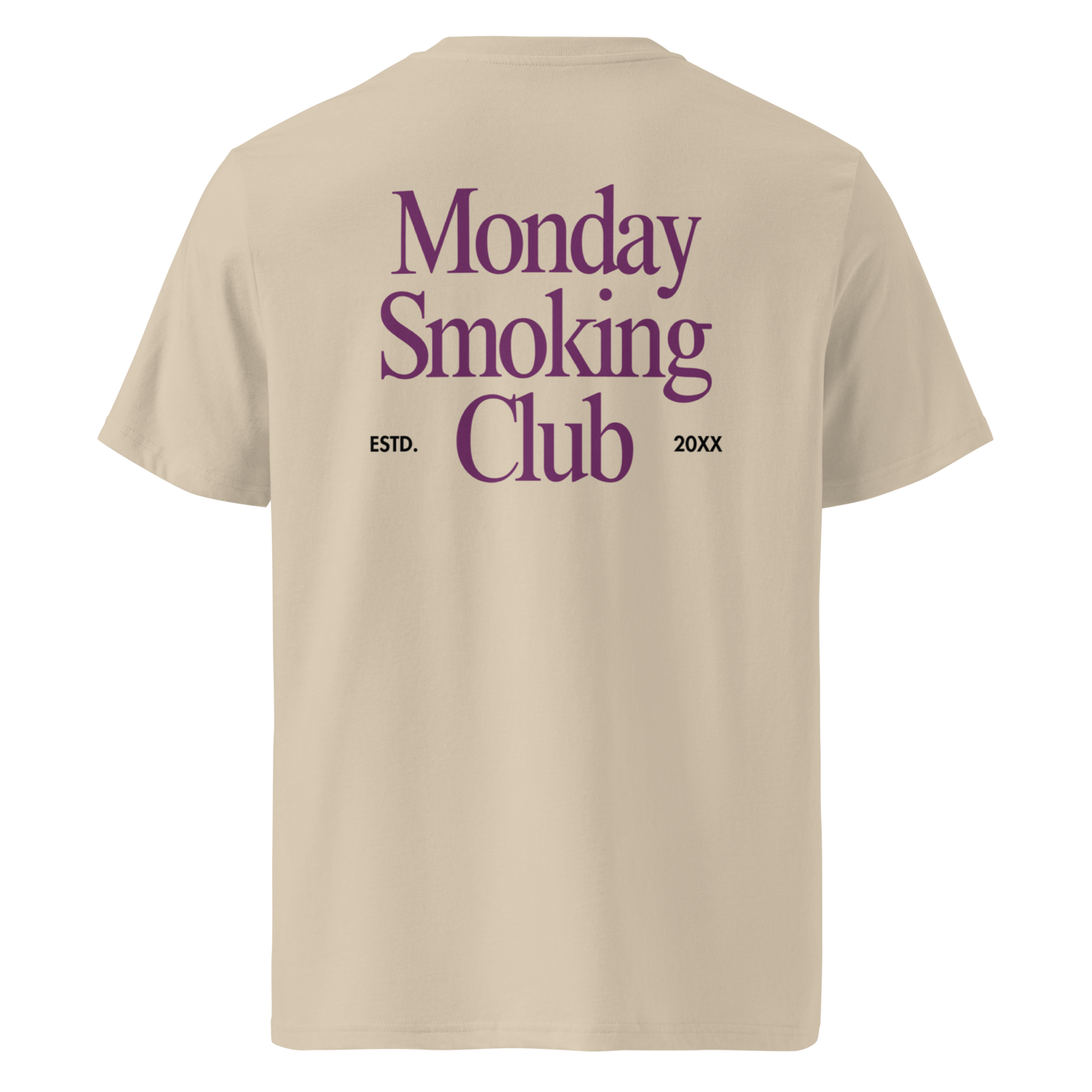 Monday Smoking Club Tee – Desert Dust