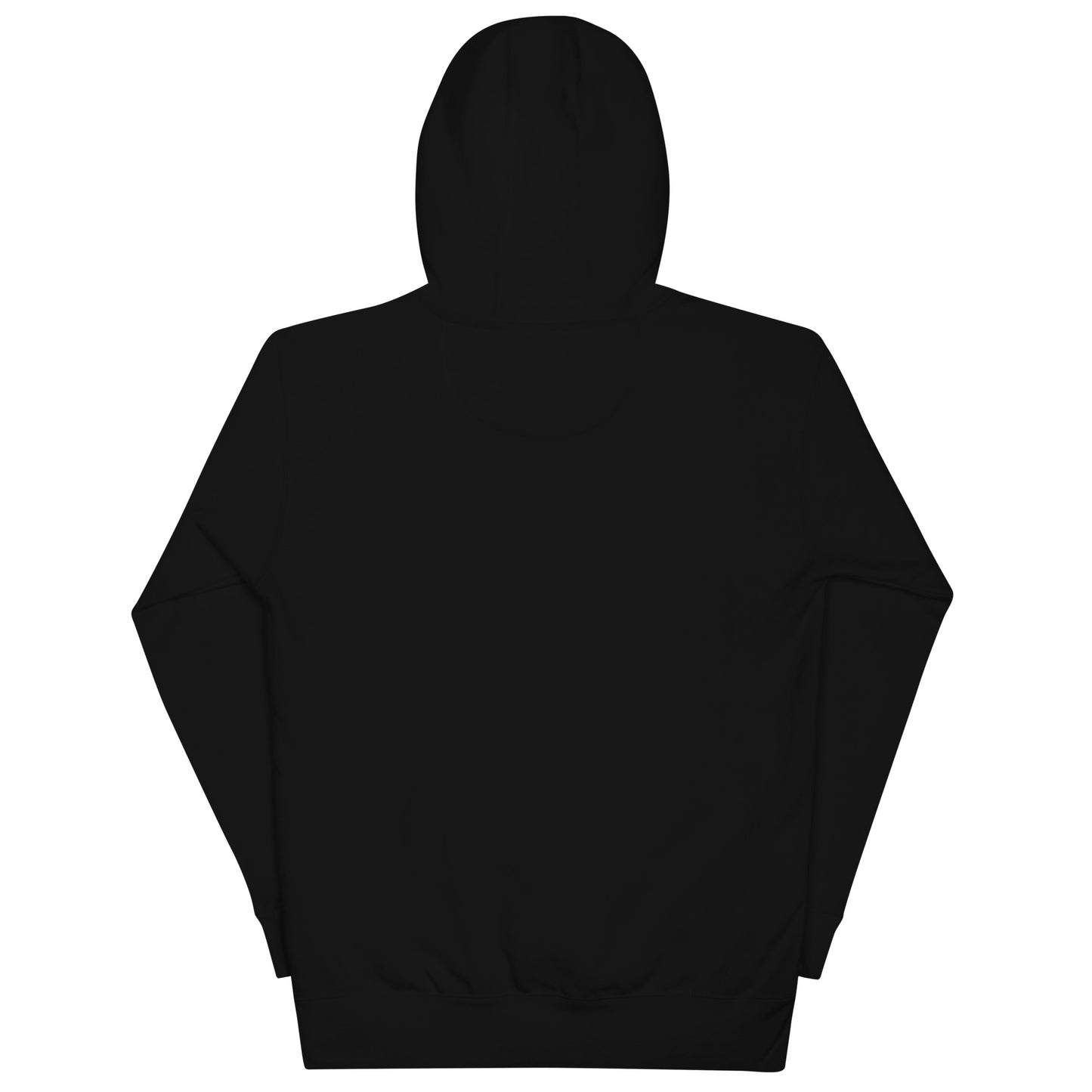 Black Classic Unisex Hoodie - Centered Logo