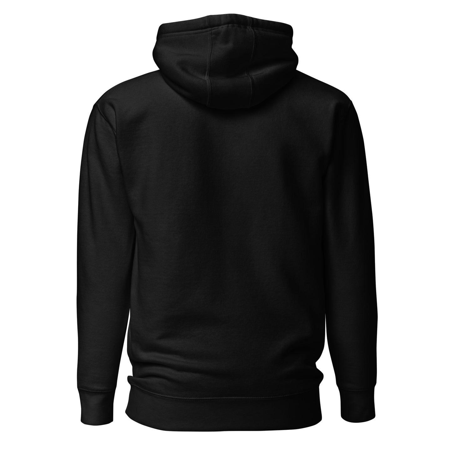 Black Classic Unisex Hoodie - Centered Logo