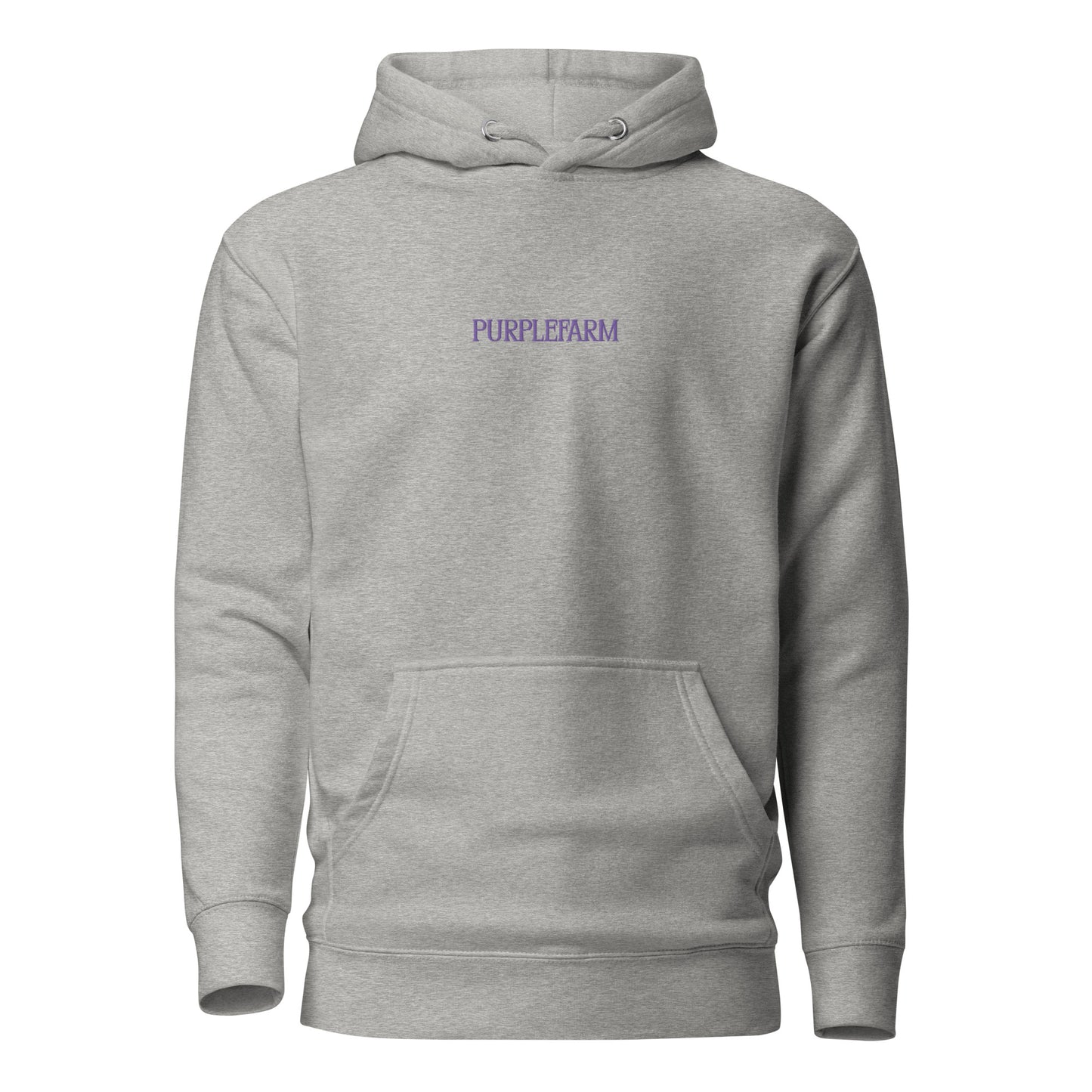 Grey Classic Unisex Hoodie - Centered Logo