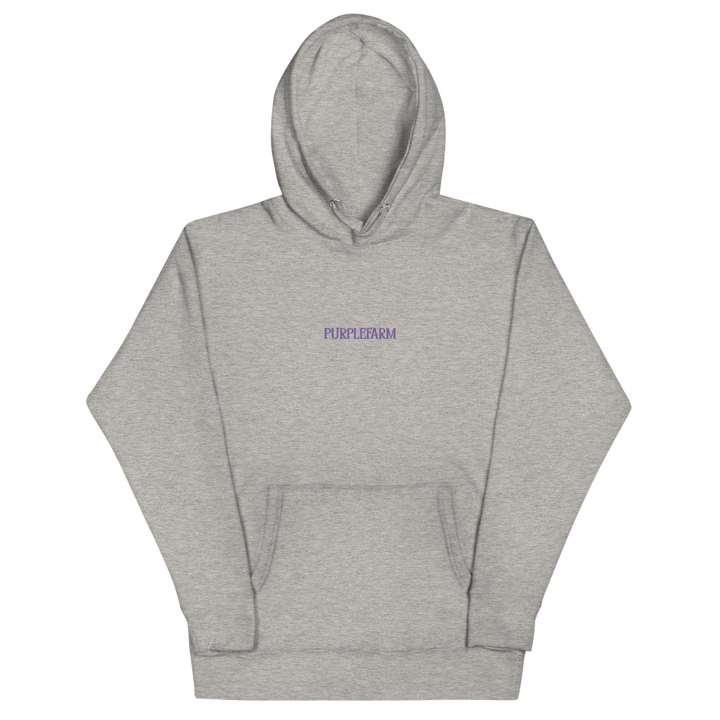 Grey Classic Unisex Hoodie - Centered Logo