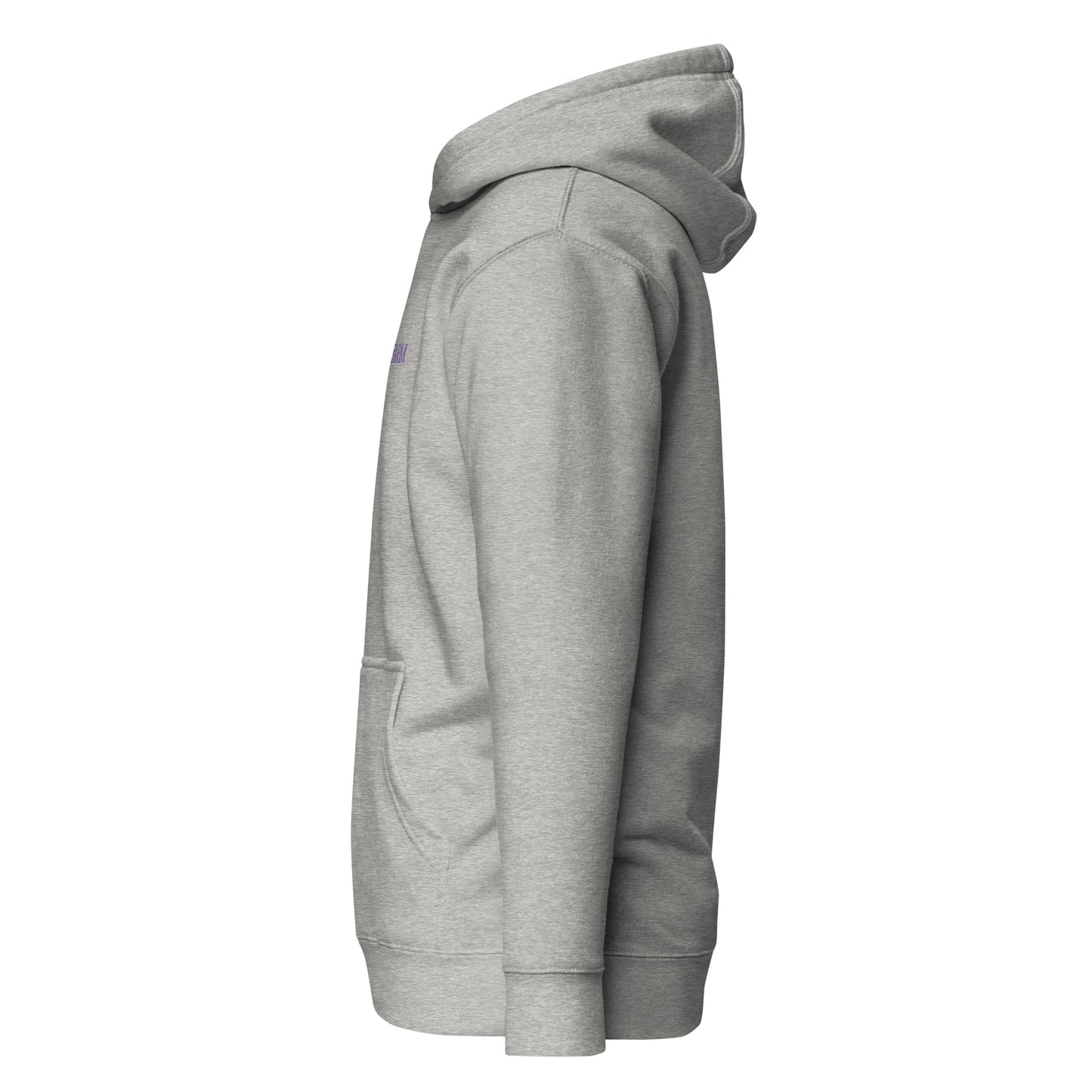 Grey Classic Unisex Hoodie - Centered Logo