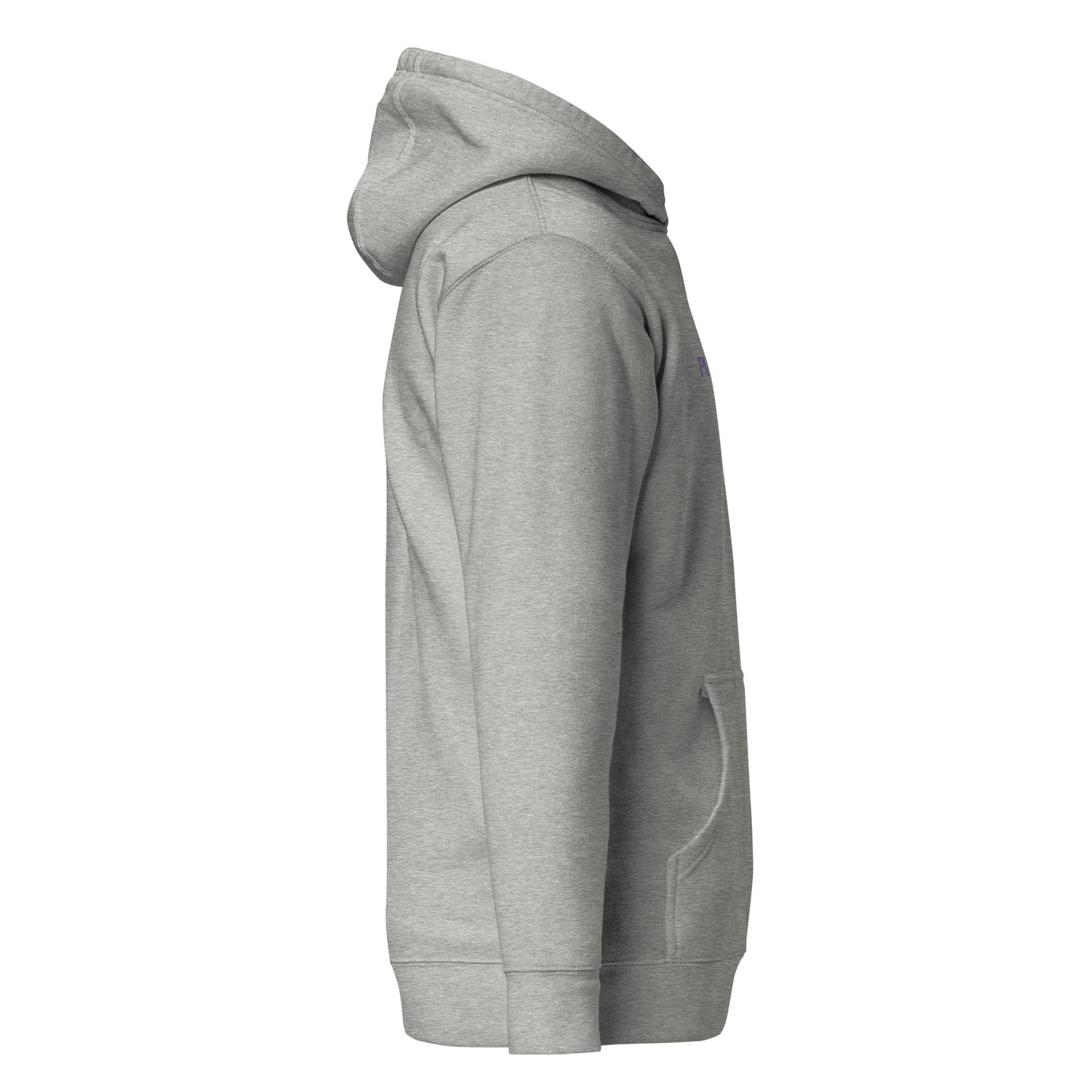 Grey Classic Unisex Hoodie - Centered Logo